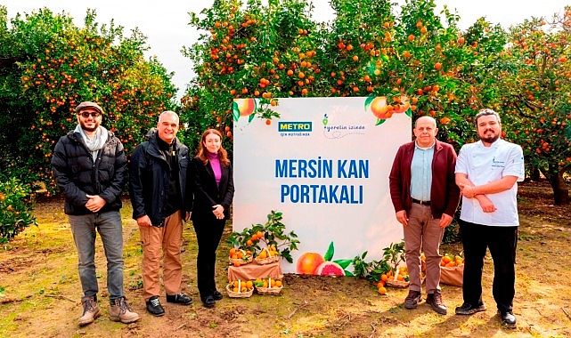 Metro Türkiye, Coğrafi İşaret Tesciline Aday Mersin Kan Portakalı’nın İzinde!