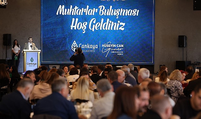 Çankaya’da Yeni Dönem Muhtarlar Tanışma Toplantısı Yapıldı