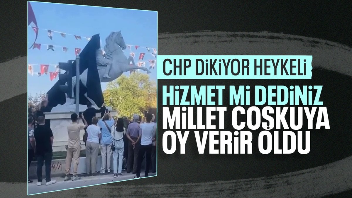 CHP’nin heykel hizmetinde son eser Bilecik Belediyesi’nden