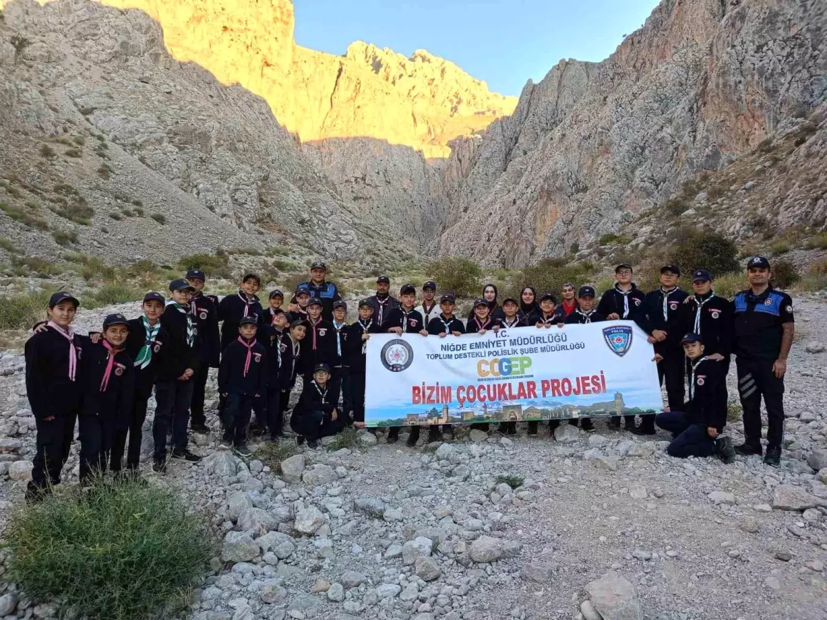 Niğde’de ‘Bizim Çocuklar’ Projesi ile Doğada Eğlenceli Vakit Geçirildi